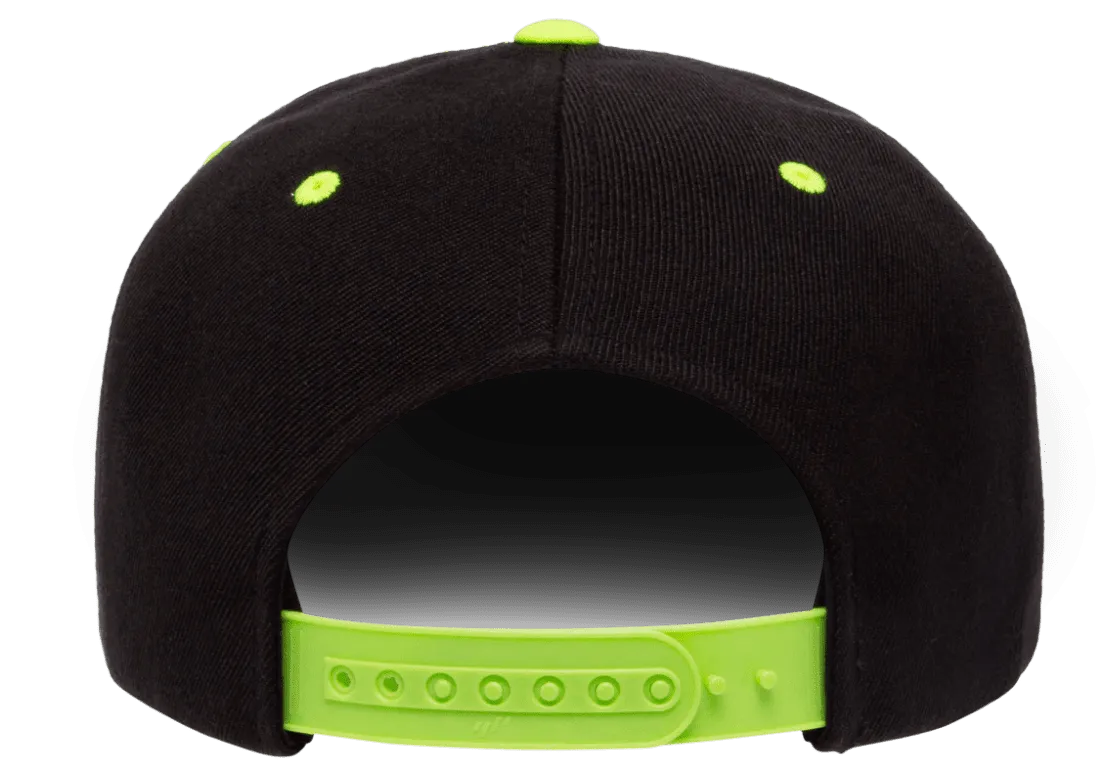 Canada Mighty Maple Black Neon Yellow Tonal Snapback