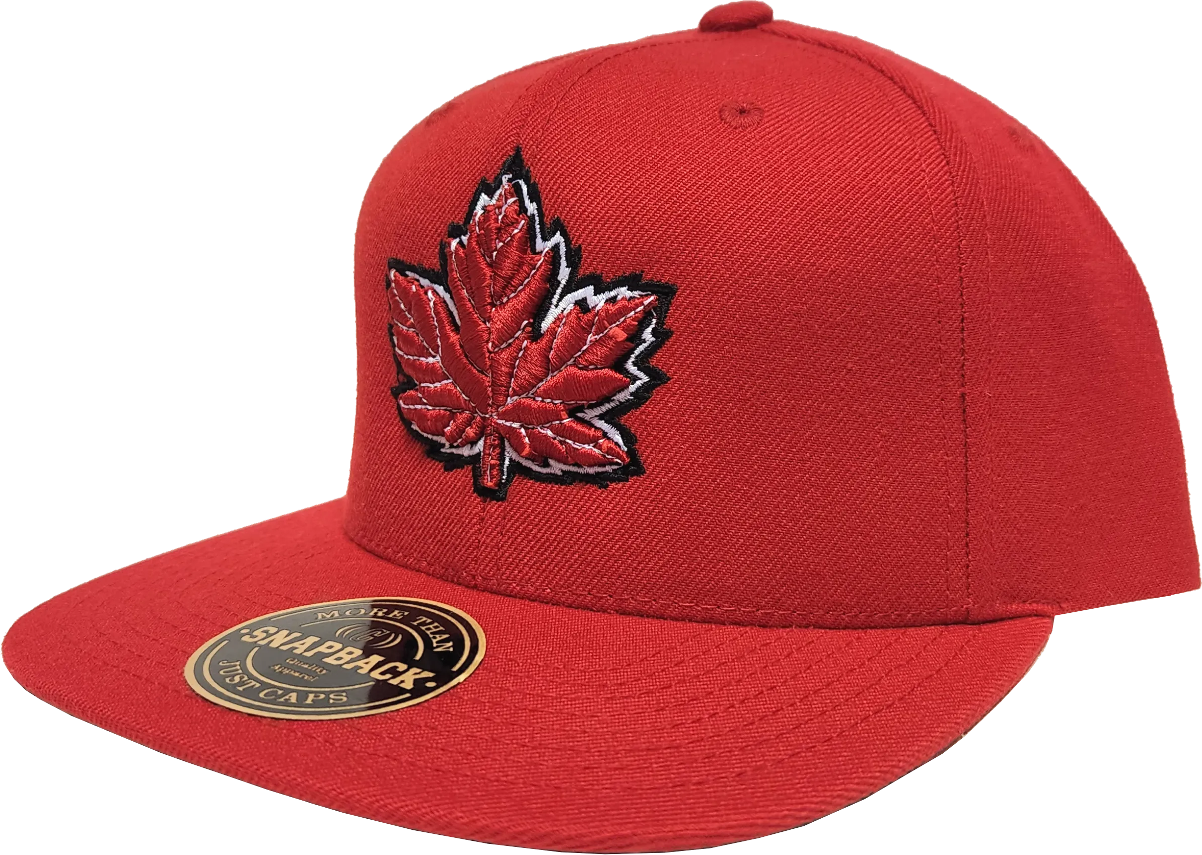 Canada Mighty Maple Snapback Red