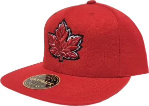 Canada Mighty Maple Snapback Red