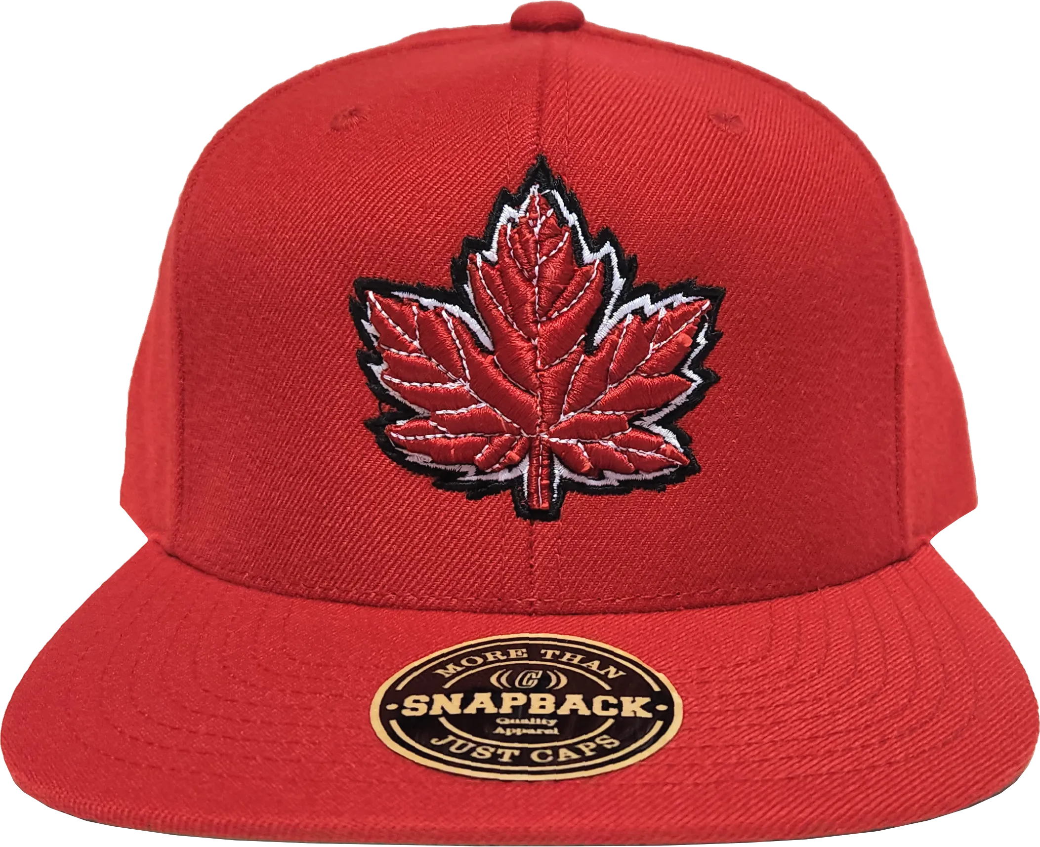 Canada Mighty Maple Snapback Red
