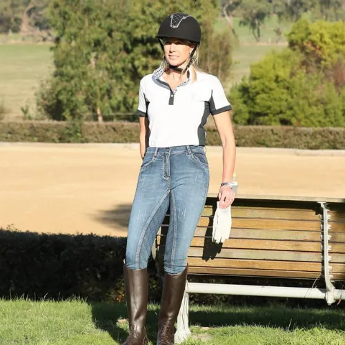Cavalier Ladies Denim Breeches