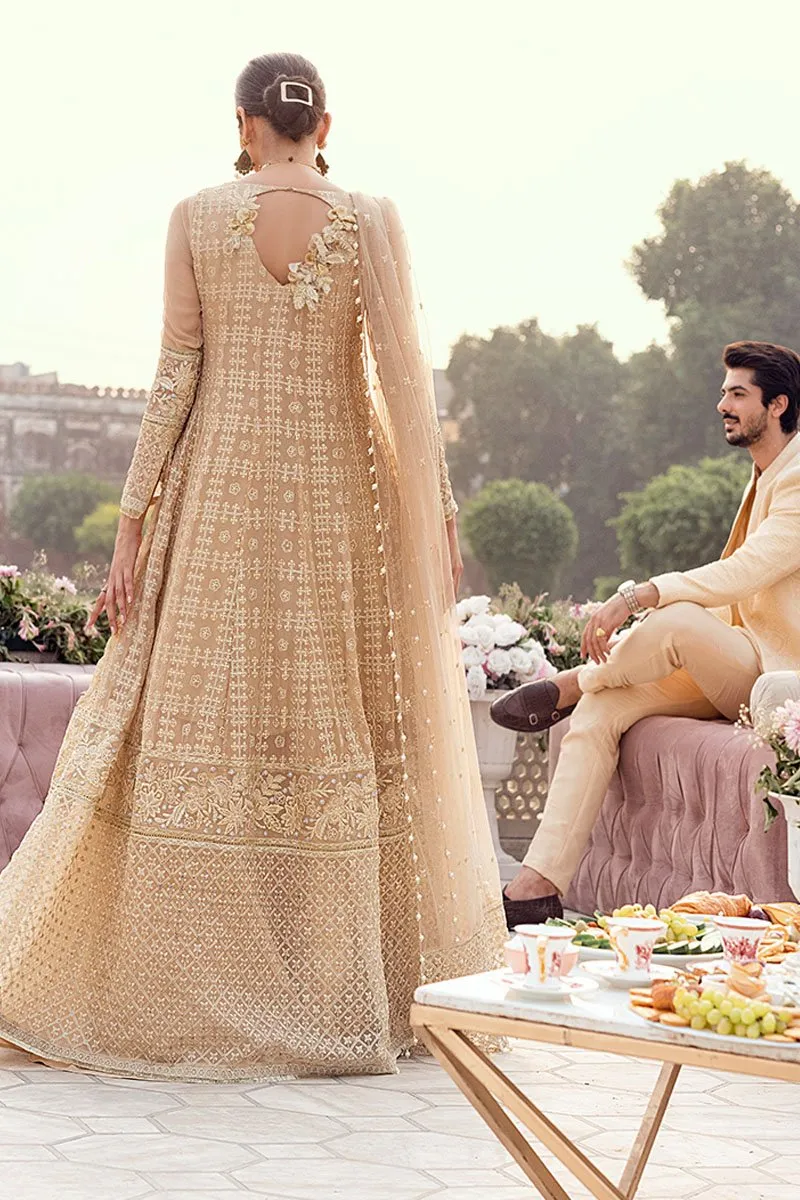 CHAMELI | Mushq Hawa Mahal Tissue De Luxe ‘21 | Unstitched Embroidered Chiffon Suits