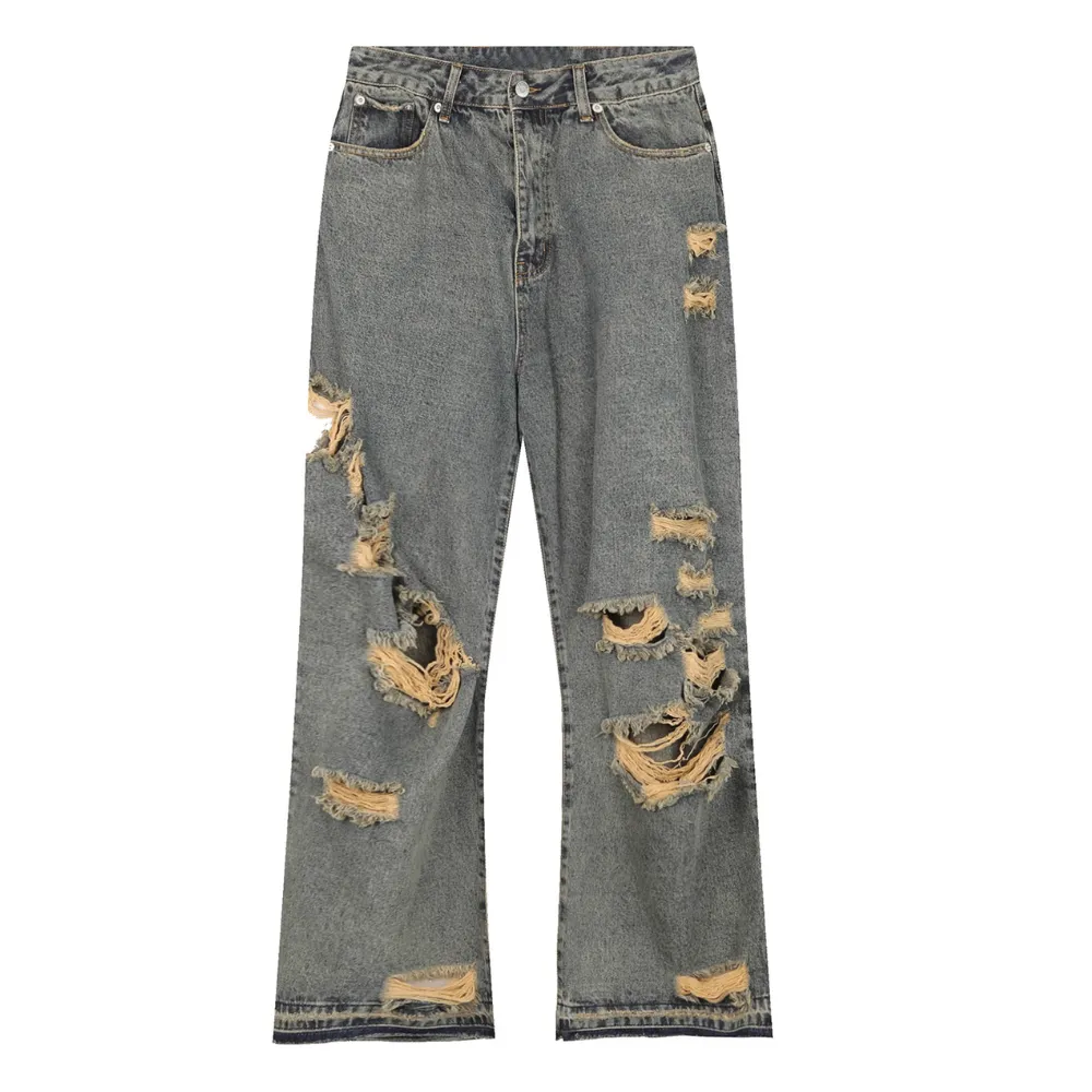 Classic Ripped Baggy Jeans