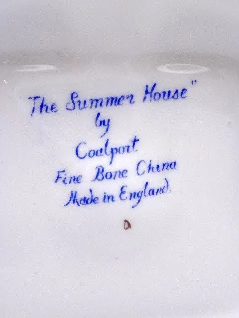Coalport China Summer House Pastille burner
