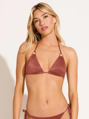 Cosmo Top in Pink Metallic
