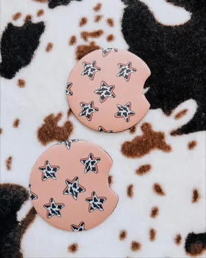 Cow Star Coasters