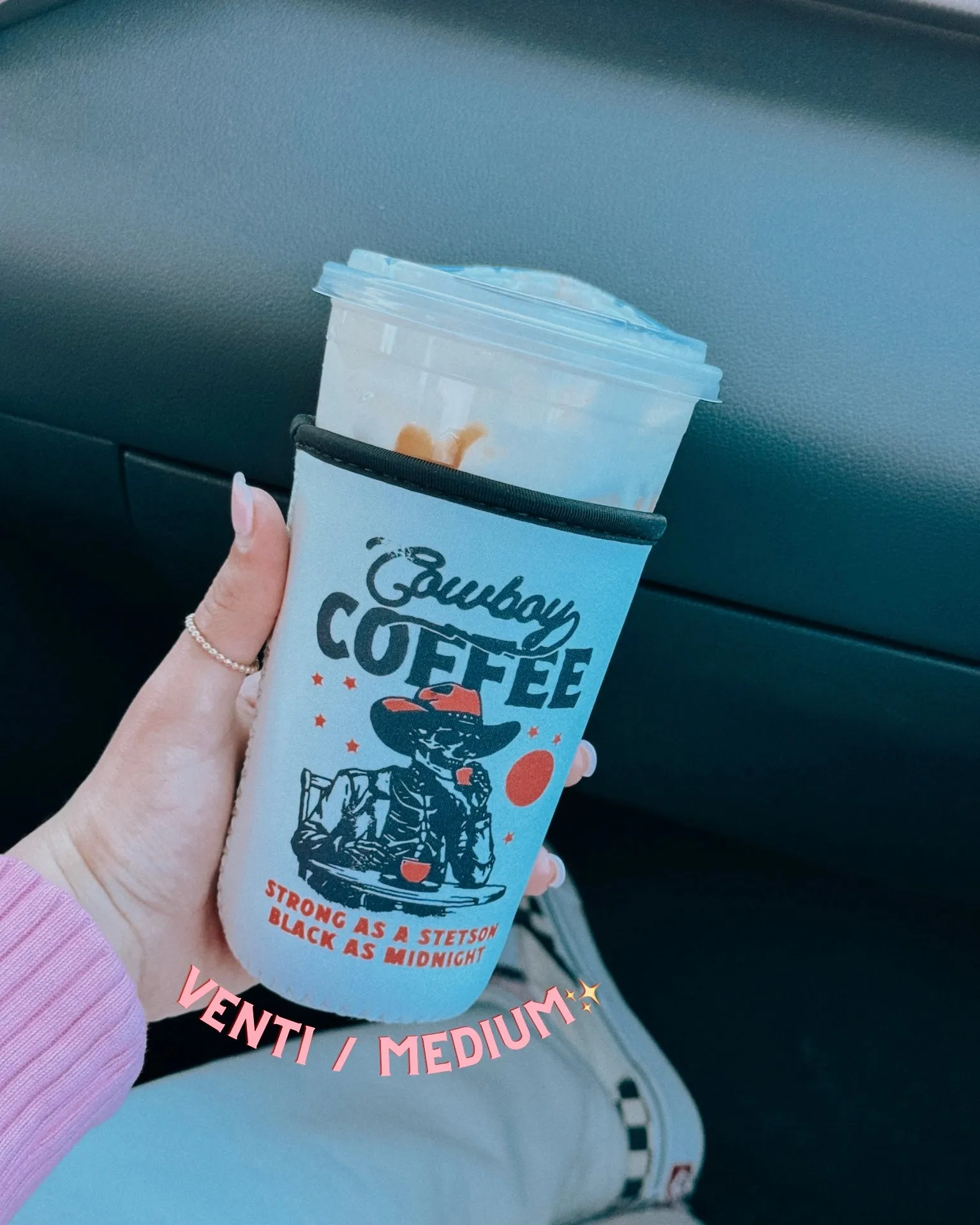 Cowboy Coffee Coozie