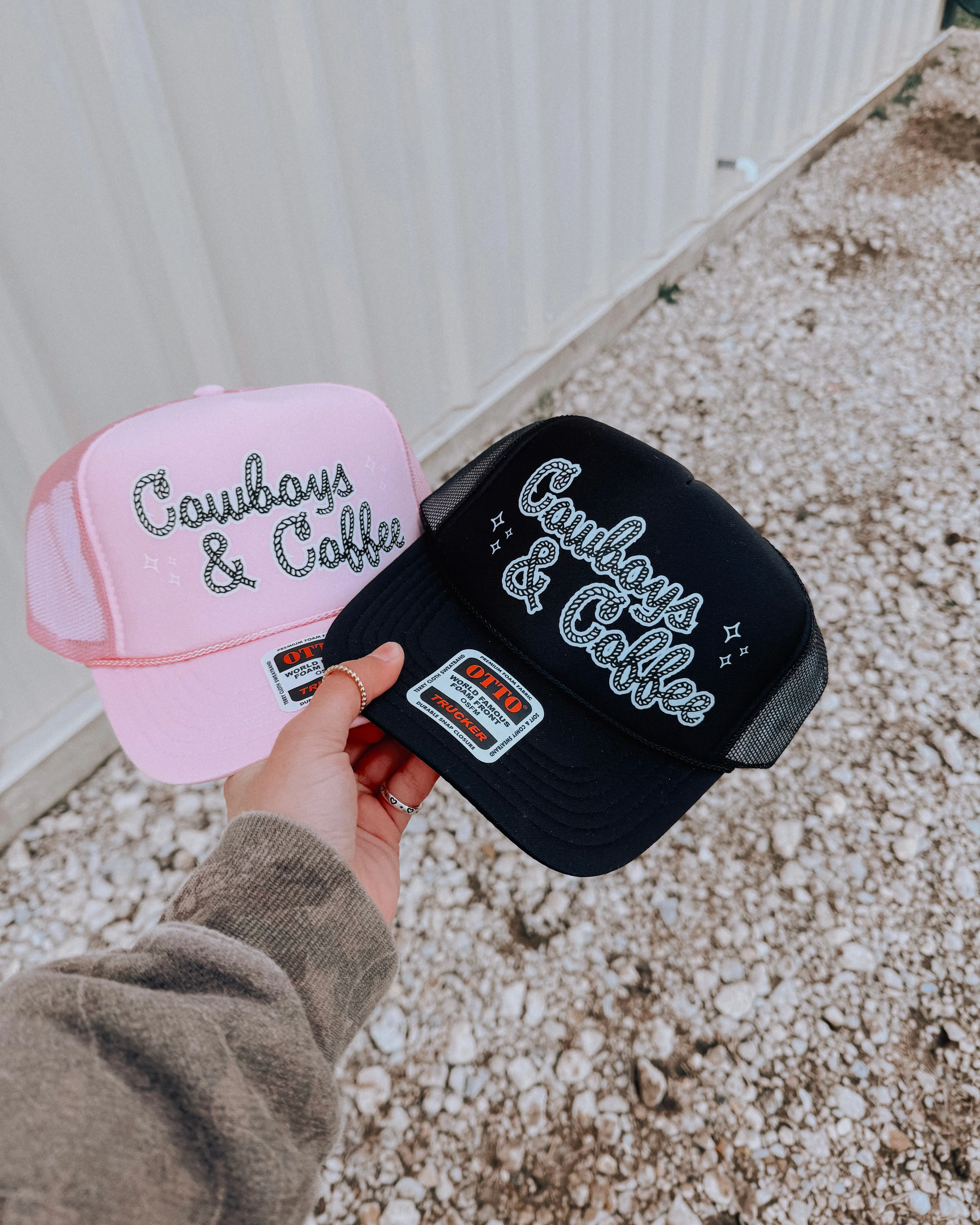 Cowboys & Coffee Trucker Hat