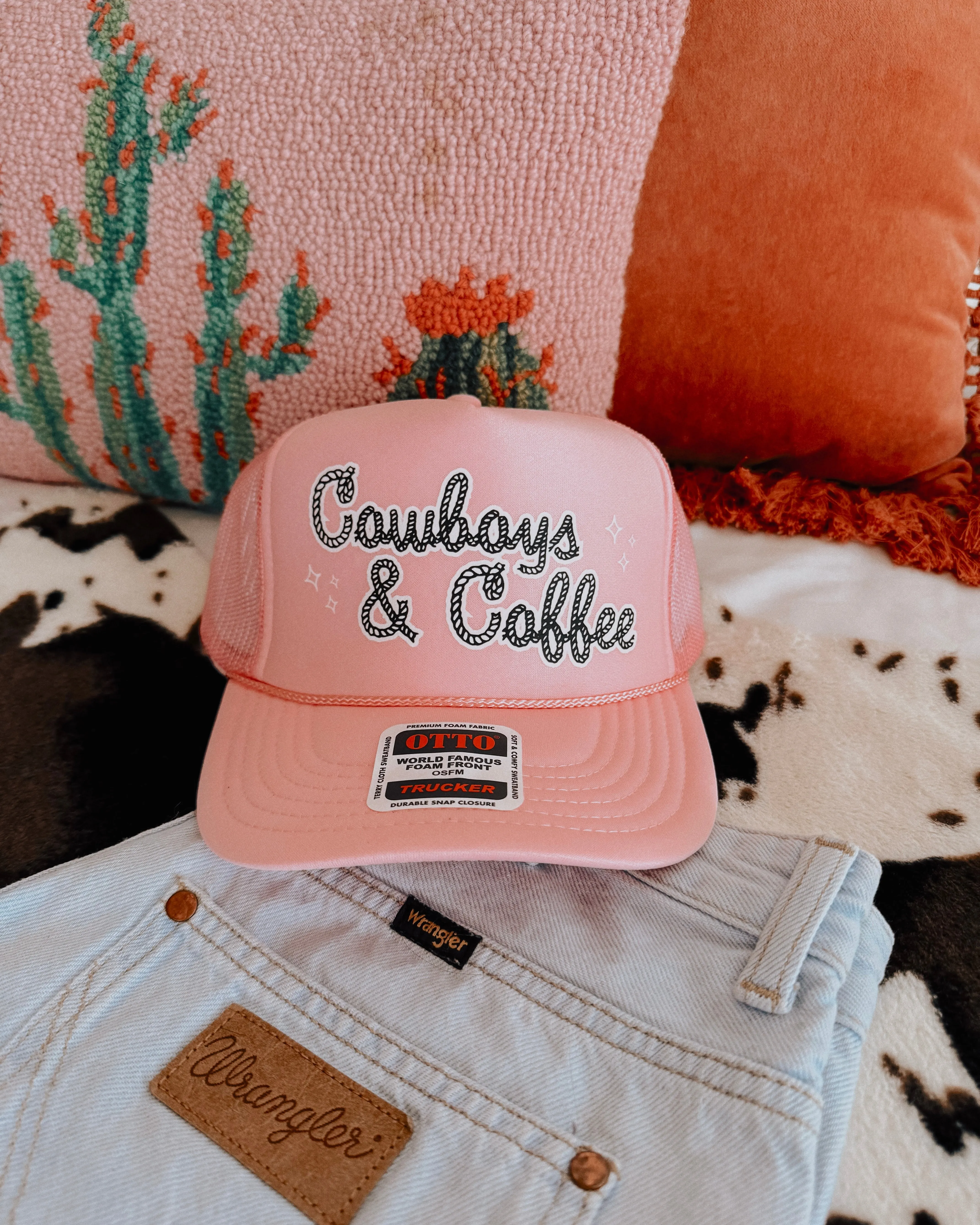Cowboys & Coffee Trucker Hat