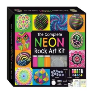 Craft Maker Classic Neon Rock Art Kit