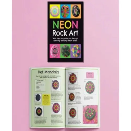 Craft Maker Classic Neon Rock Art Kit