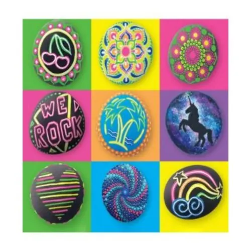 Craft Maker Classic Neon Rock Art Kit