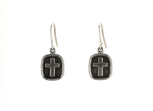 Cross Dangle Earrings