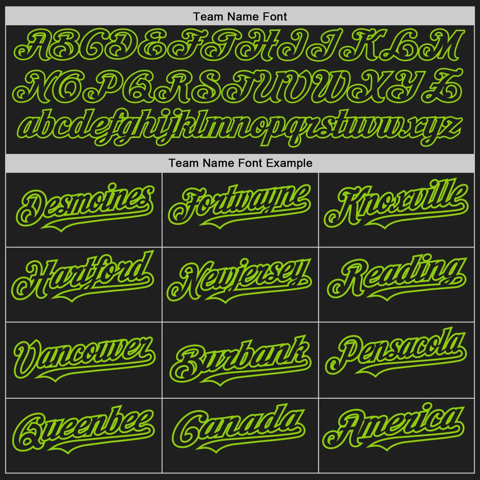 Custom Black White-Neon Green Pinstripe Authentic Split Fashion Baseball Jersey
