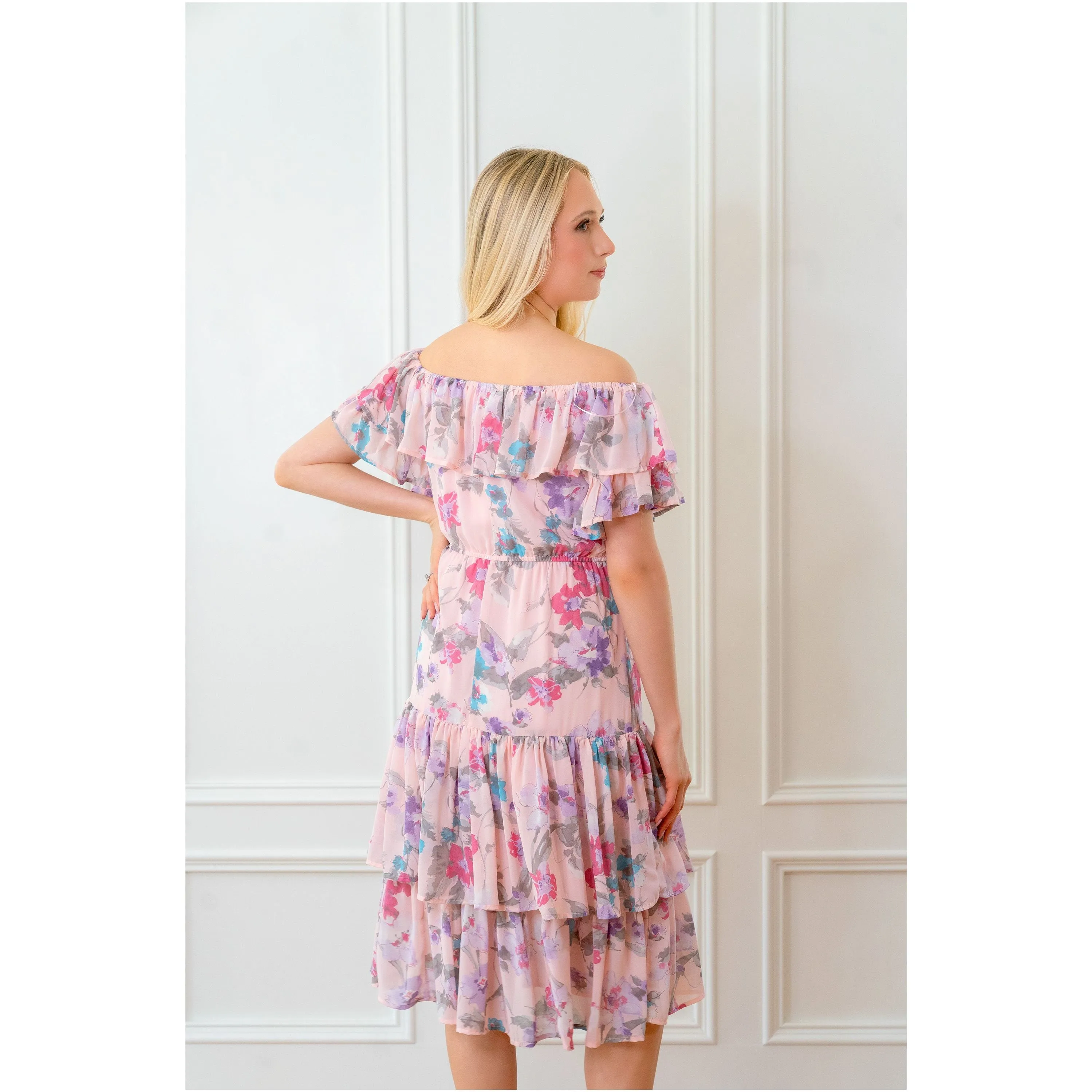 Daphne Chiffon Dress