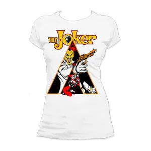 DC Comics Joker Clockwork Official Women's T-shirt (White)