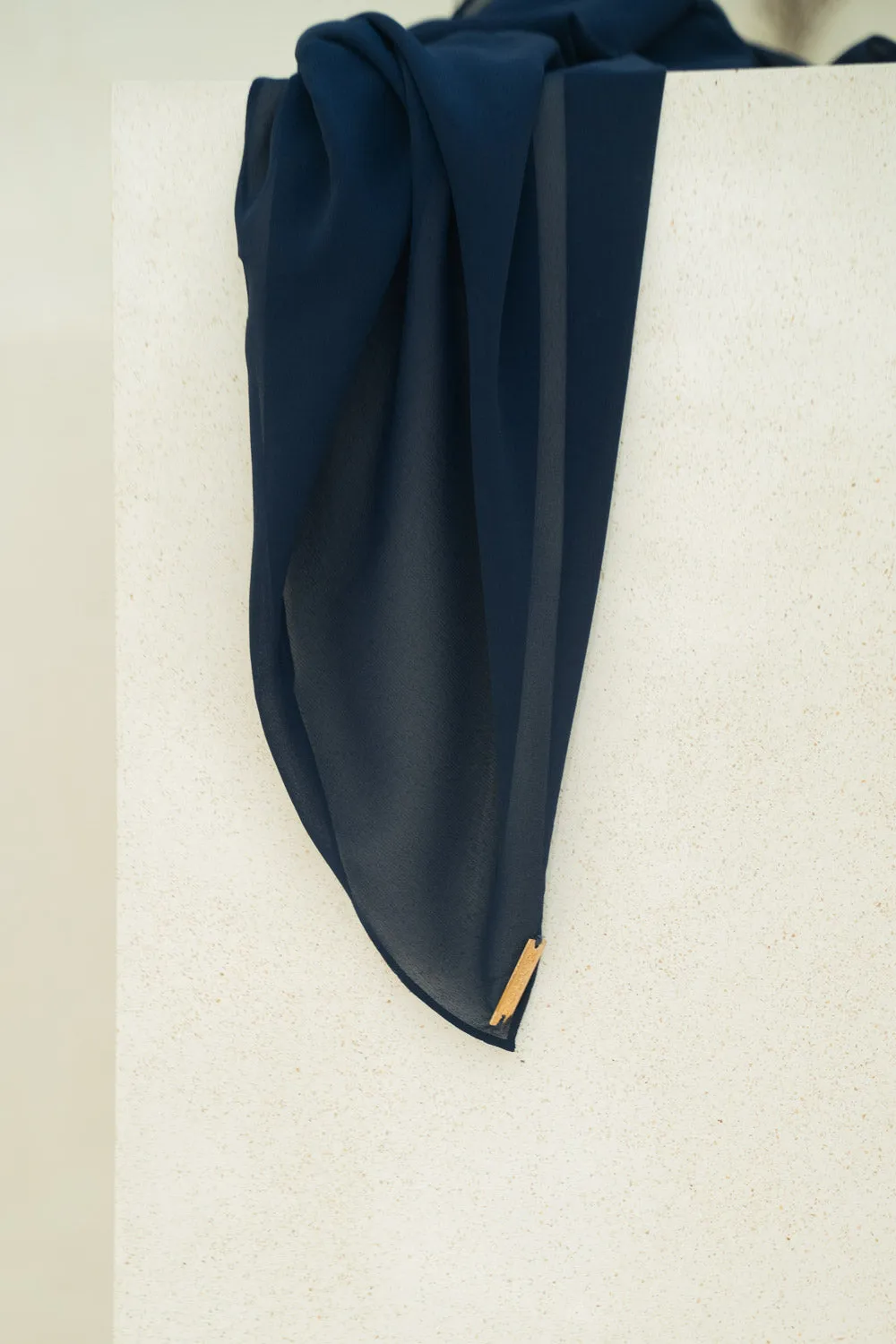 Deep Navy Blue Hijab