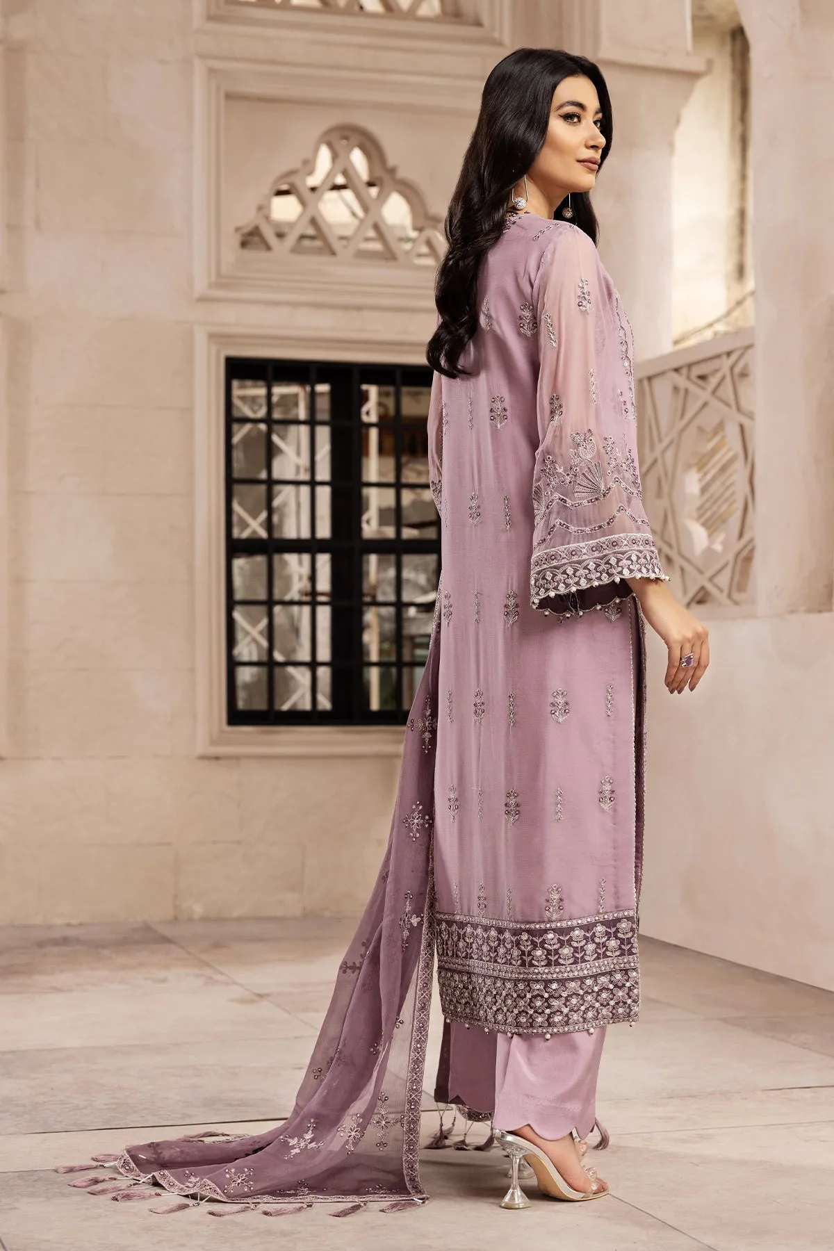 Delia  | Alizeh Fashion Muhtesem Festive Collection 2022 | Unstitched Embroidered Chiffon Suits