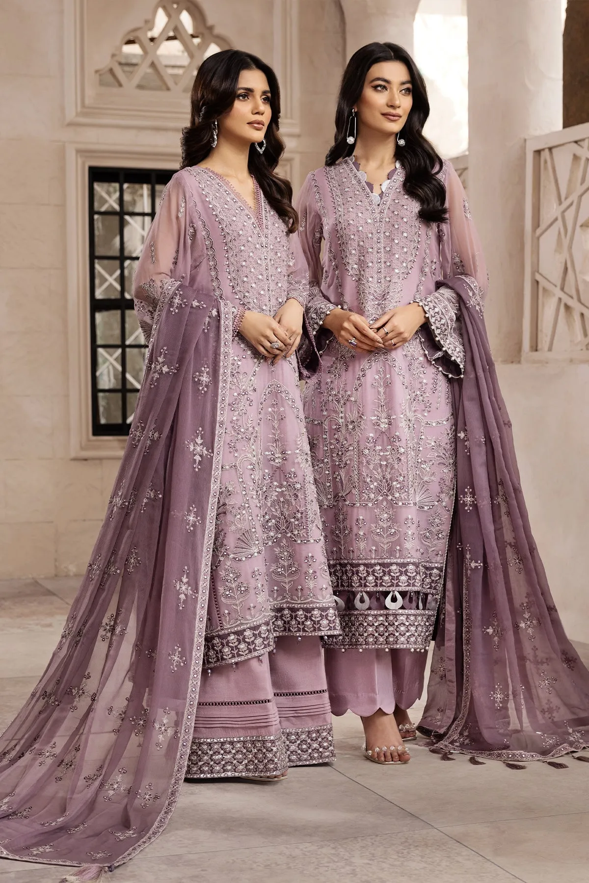 Delia  | Alizeh Fashion Muhtesem Festive Collection 2022 | Unstitched Embroidered Chiffon Suits