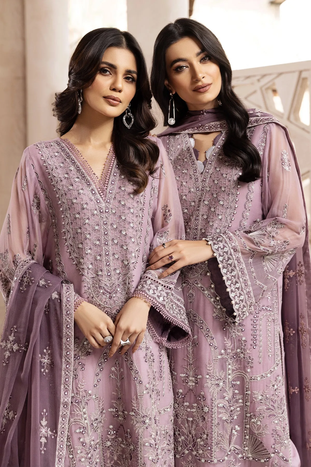 Delia  | Alizeh Fashion Muhtesem Festive Collection 2022 | Unstitched Embroidered Chiffon Suits