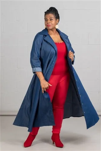 Denim Shirt Dress