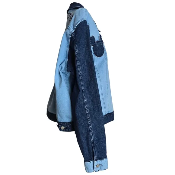 Disney × Her Universe Mickey Mouse Denim Jacket, Size 1X