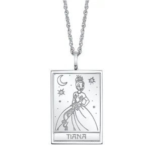 Disney X RockLove THE PRINCESS AND THE FROG Tiana Tablet Necklace