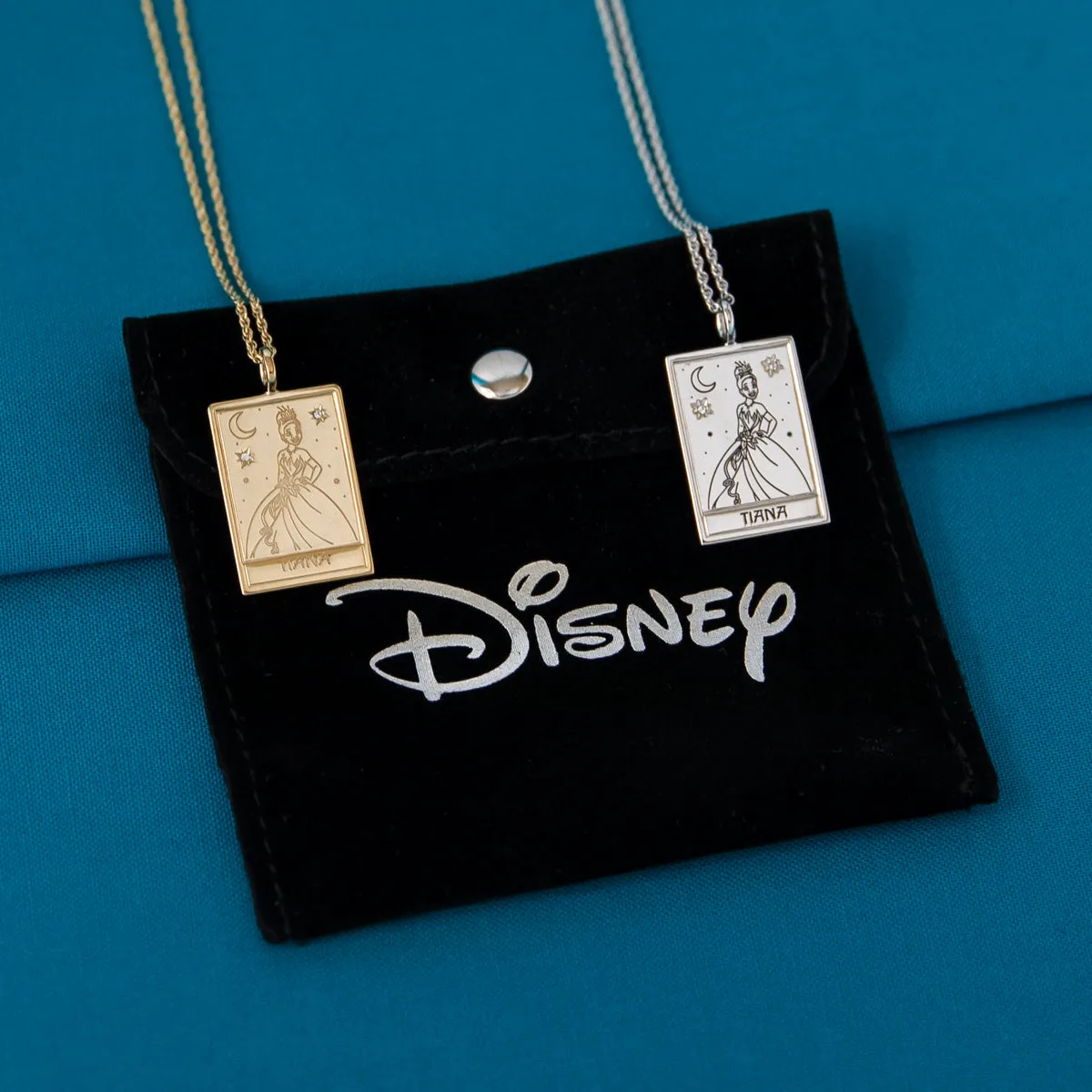 Disney X RockLove THE PRINCESS AND THE FROG Tiana Tablet Necklace