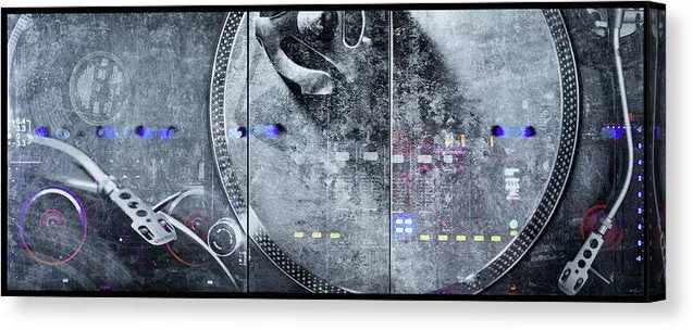 Dj Vision Mix - Canvas Print