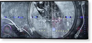 Dj Vision Mix - Canvas Print