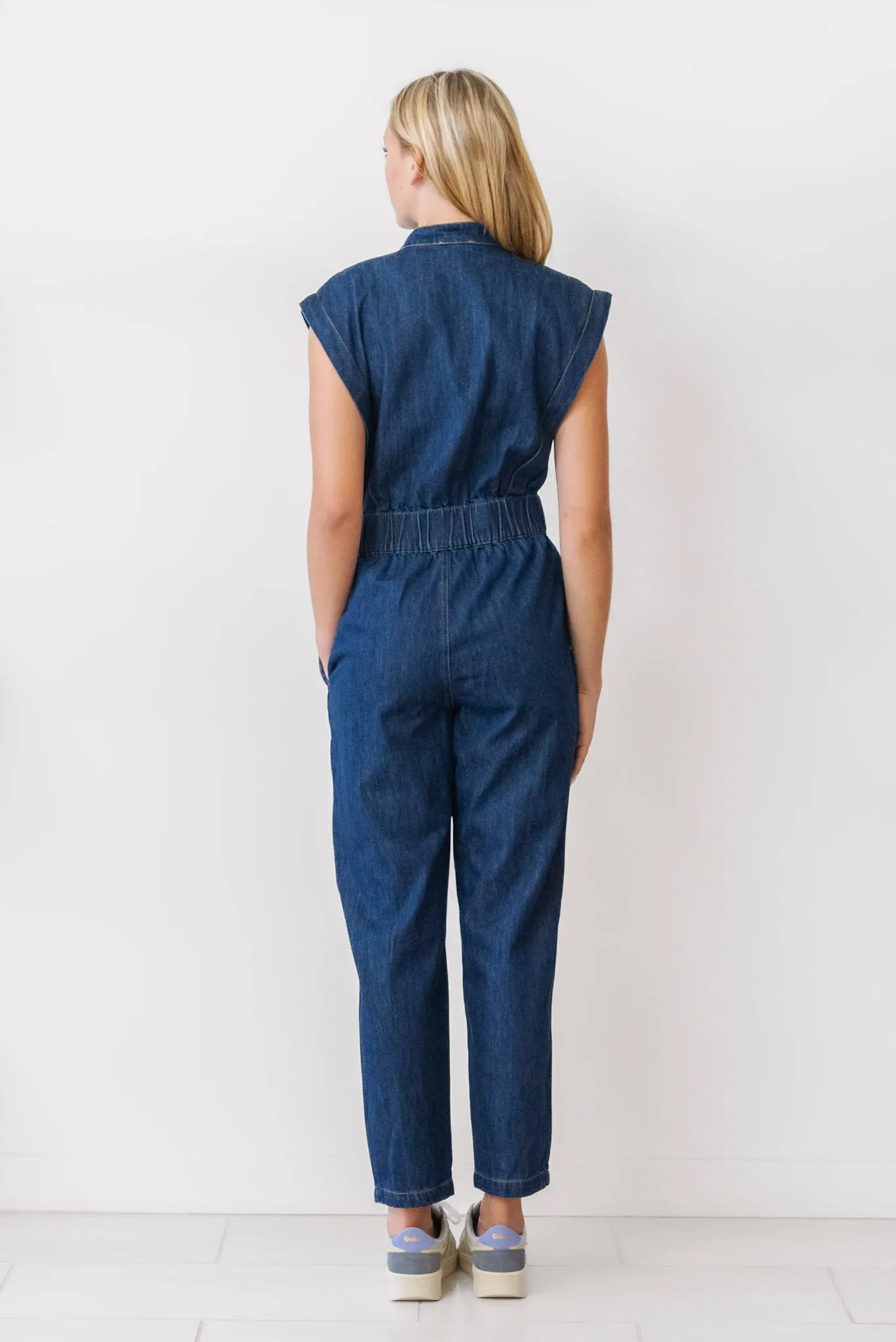 Elan Denim Jumpsuit