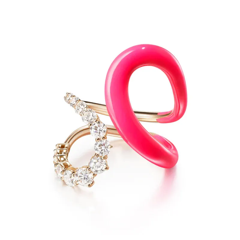 Enamel Aria Jane Ring