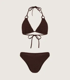 Eva Bikini - Metallic Chocolate