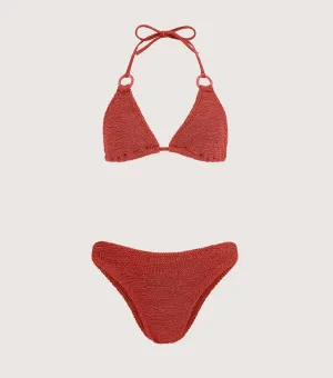 Eva Bikini - Metallic Rosewood