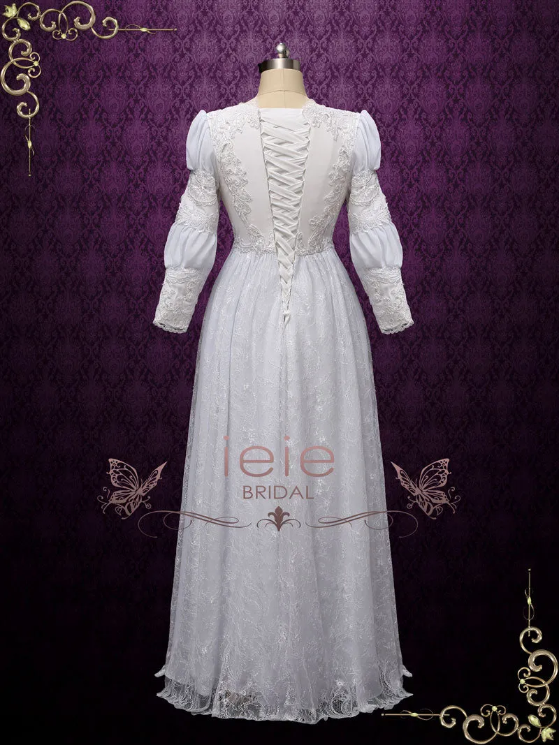 Ever After Movie Inspired Vintage Medieval Wedding Dress AGACE