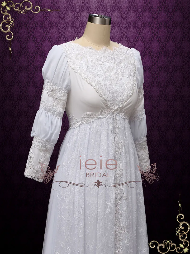Ever After Movie Inspired Vintage Medieval Wedding Dress AGACE
