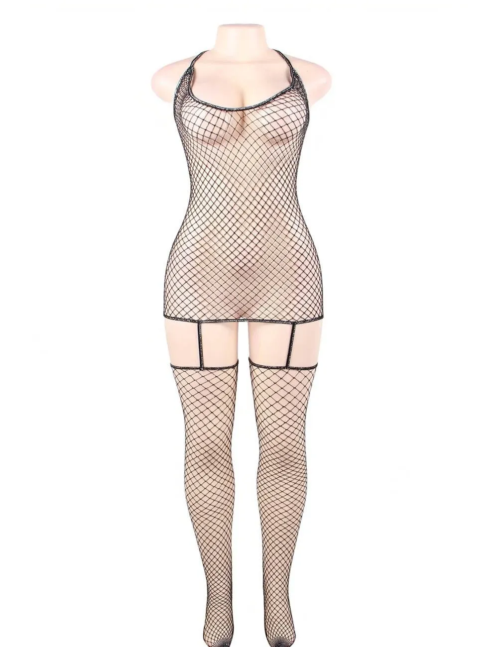 Fashion Sparkle Fishnet Bodystocking Egypt