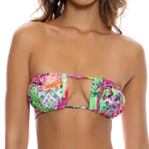 FIERCE SOUL - Multiway Scrunched Cup Bandeau