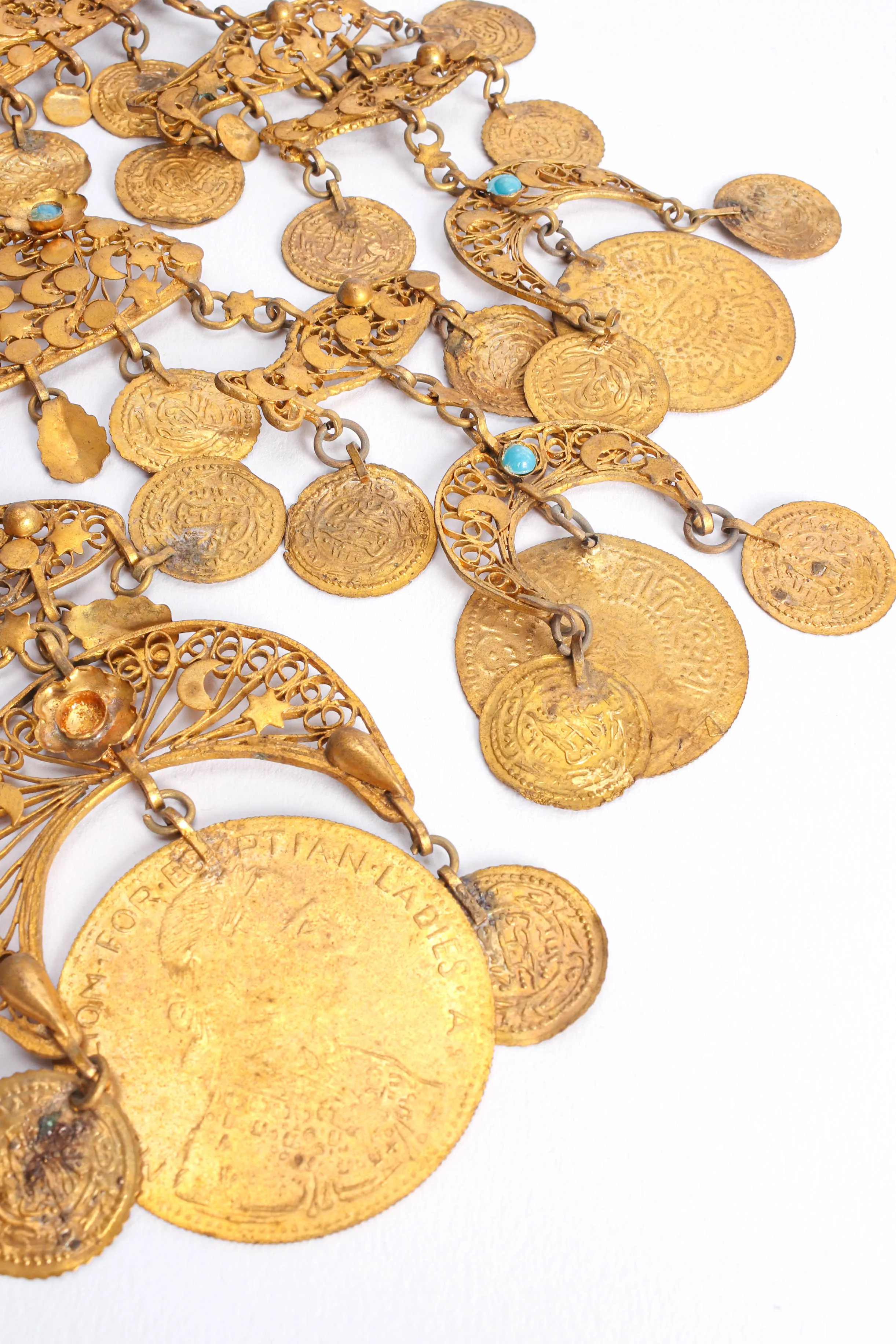 Filigree Moon Fish Necklace