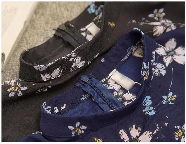 Floral Flare Sleeve T-Shirt