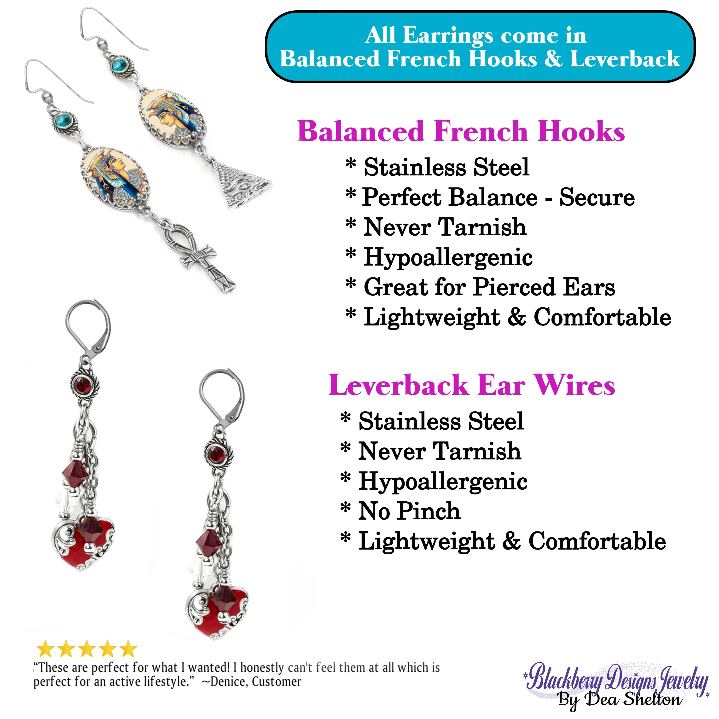 Frankenstein Wolfman Earrings