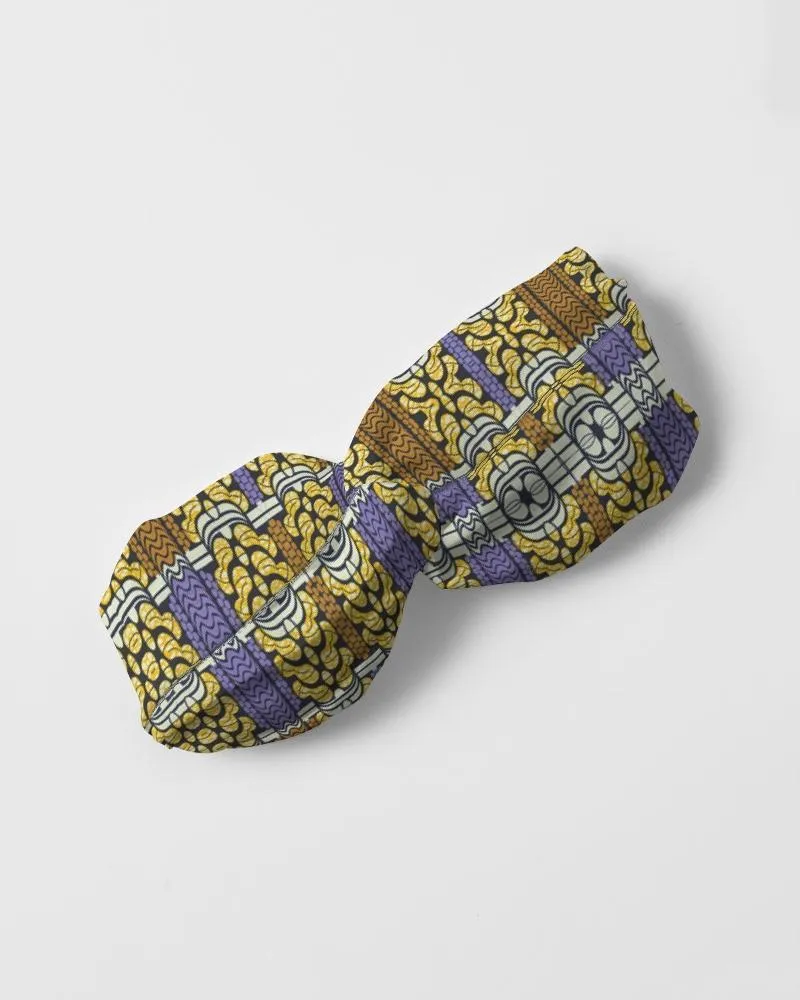 Fun African Print Twist Knot Headband Set