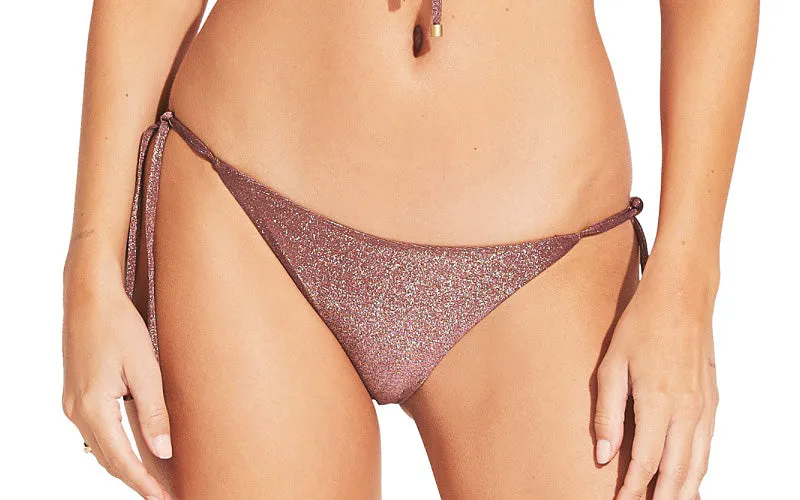 Gemma Ruched Crop-Elle Tie Side Bikini ::RET