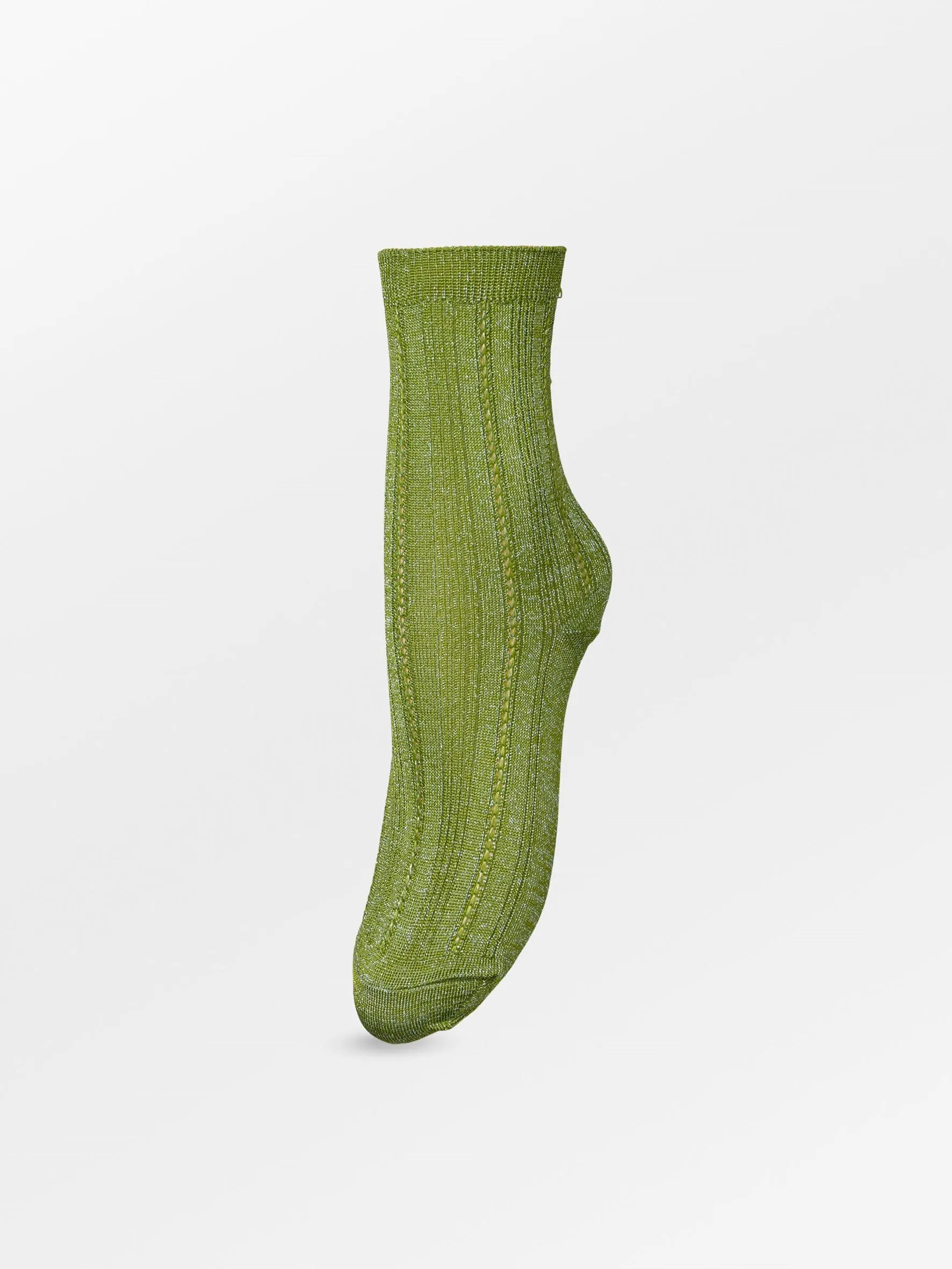 Glitter Drake Sock - Green