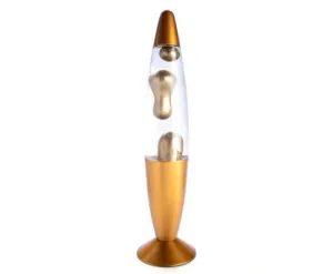 Gold Metallic Magma Motion Lamp