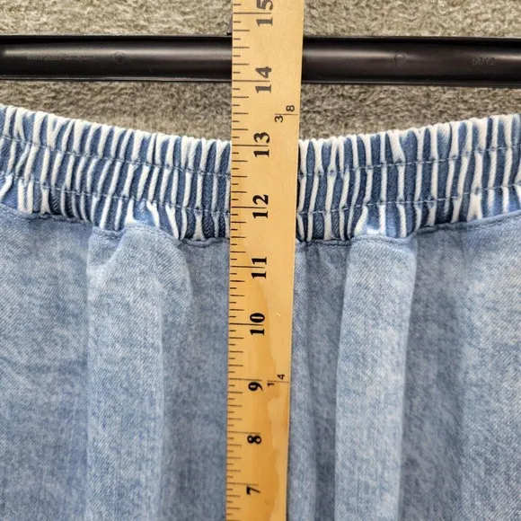 Good American Shorts Women's Large (GA Size 3) Blue Weightless High-Rise Denim