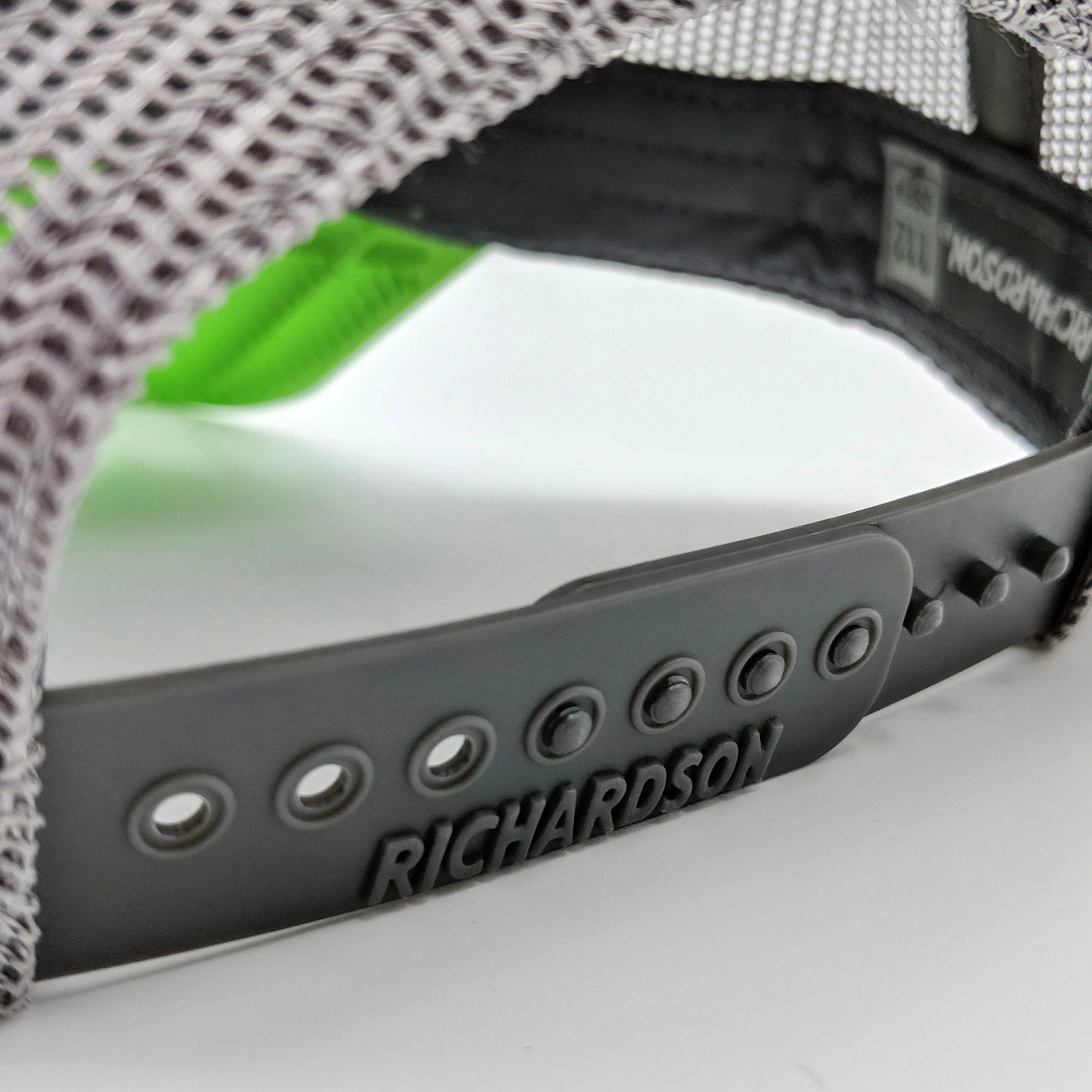 Grey and Neon Green Trucker Hat