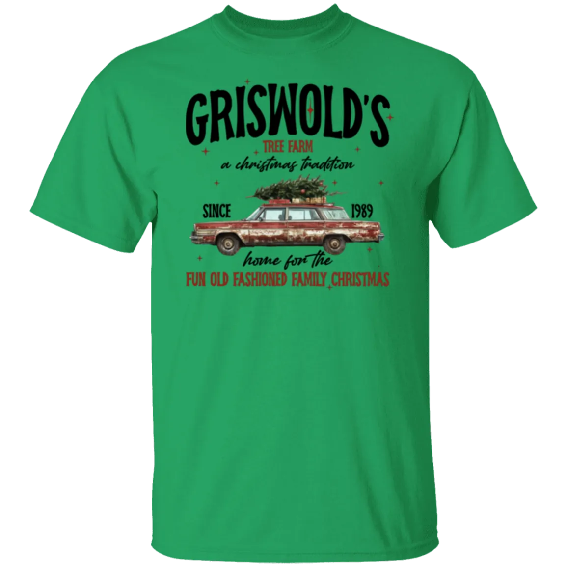 Griswold Christmas Tree Farm Gildan T-Shirt – Vintage Holiday Style!