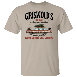 Griswold Christmas Tree Farm Gildan T-Shirt – Vintage Holiday Style!