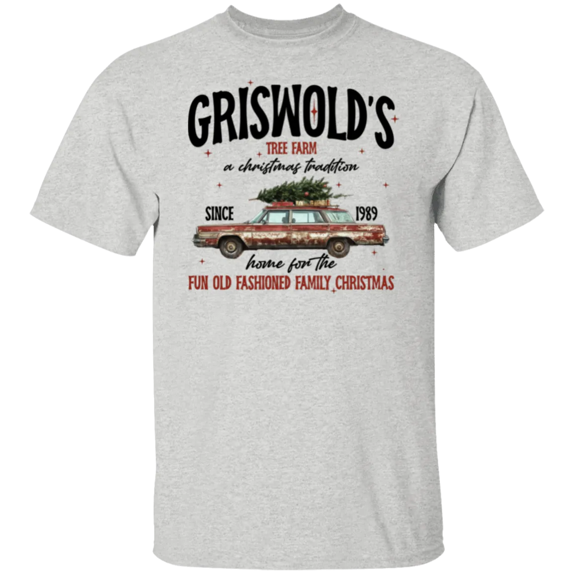 Griswold Christmas Tree Farm Gildan T-Shirt – Vintage Holiday Style!